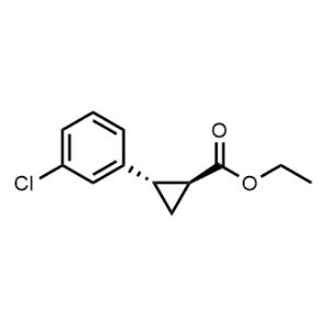 Ethyl (1S,2S)-2-(3-chlorophenyl)cyclopropane-1-carboxylate|CS-1346797