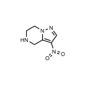 3-Nitro-4,5,6,7-tetrahydropyrazolo[1,5-a]pyrazine|CS-1346798