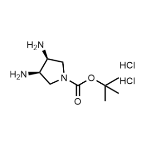 tert-Butyl (3R,4S)-3,4-diaminopyrrolidine-1-carboxylate dihydrochloride|CS-1346805