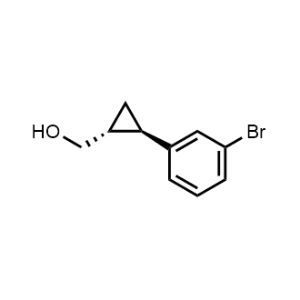 (trans-2-(3-Bromophenyl)cyclopropyl)methanol|CS-1346811