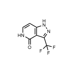 3-(Trifluoromethyl)-1,5-dihydro-4H-pyrazolo[4,3-c]pyridin-4-one|CS-1346814