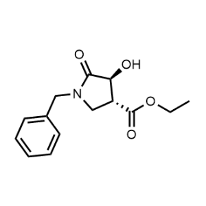 Ethyl (3R,4S)-1-benzyl-4-hydroxy-5-oxopyrrolidine-3-carboxylate|CS-1346819