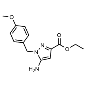Ethyl 5-amino-1-(4-methoxybenzyl)-1H-pyrazole-3-carboxylate|CS-1346821