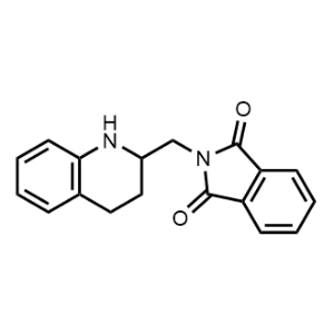2-((1,2,3,4-Tetrahydroquinolin-2-yl)methyl)isoindoline-1,3-dione|CS-1346823