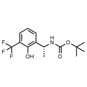 tert-Butyl (R)-(1-(2-hydroxy-3-(trifluoromethyl)phenyl)ethyl)carbamate|CS-1346825