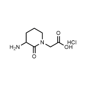 2-(3-Amino-2-oxopiperidin-1-yl)acetic acid hydrochloride|CS-1346829