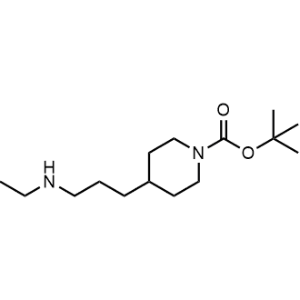 tert-Butyl 4-(3-(ethylamino)propyl)piperidine-1-carboxylate|CS-1346863