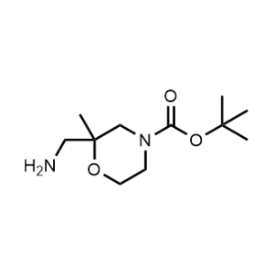 tert-Butyl 2-(aminomethyl)-2-methylmorpholine-4-carboxylate|CS-1346882