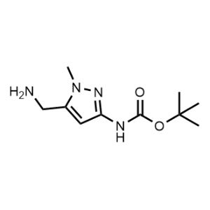 tert-Butyl (5-(aminomethyl)-1-methyl-1H-pyrazol-3-yl)carbamate|CS-1346888