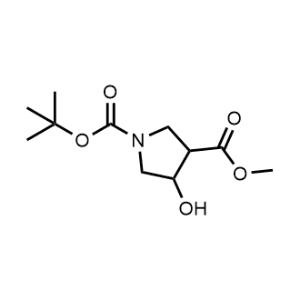 1-(tert-Butyl) 3-methyl 4-hydroxypyrrolidine-1,3-dicarboxylate|CS-1346897