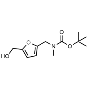 tert-Butyl ((5-(hydroxymethyl)furan-2-yl)methyl)(methyl)carbamate|CS-1346918