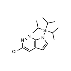 3-Chloro-7-(triisopropylsilyl)-7H-pyrrolo[2,3-c]pyridazine|CS-1346923