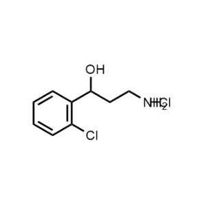 3-Amino-1-(2-chlorophenyl)propan-1-ol hydrochloride|CS-1346949