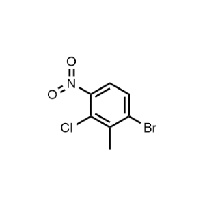 1-Bromo-3-chloro-2-methyl-4-nitrobenzene|CS-1346960