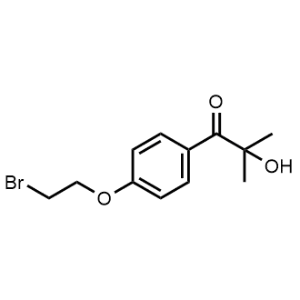 1-(4-(2-Bromoethoxy)phenyl)-2-hydroxy-2-methylpropan-1-one|CS-1346963