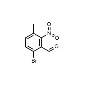 6-Bromo-3-methyl-2-nitrobenzaldehyde|CS-1346996
