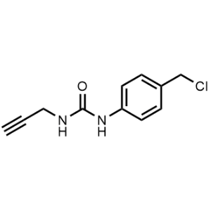 1-(4-(Chloromethyl)phenyl)-3-(prop-2-yn-1-yl)urea|CS-1346999