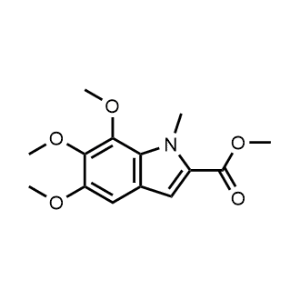 Methyl 5,6,7-trimethoxy-1-methyl-1H-indole-2-carboxylate|CS-1347032