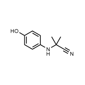 2-((4-Hydroxyphenyl)amino)-2-methylpropanenitrile|CS-1347074