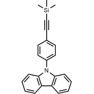 9-(4-((Trimethylsilyl)ethynyl)phenyl)-9H-carbazole|CS-1347138
