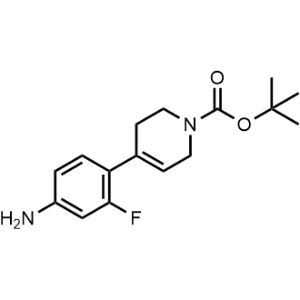 tert-Butyl 4-(4-amino-2-fluorophenyl)-3,6-dihydropyridine-1(2H)-carboxylate|CS-1347154