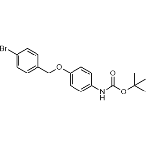 tert-Butyl (4-((4-bromobenzyl)oxy)phenyl)carbamate|CS-1347160