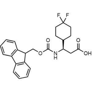 (R)-3-((((9H-Fluoren-9-yl)methoxy)carbonyl)amino)-3-(4,4-difluorocyclohexyl)propanoic acid|CS-1347413