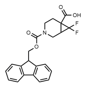 3-(((9H-Fluoren-9-yl)methoxy)carbonyl)-7,7-difluoro-3-azabicyclo[4.1.0]heptane-6-carboxylic acid|CS-1347420