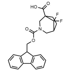 3-(((9H-Fluoren-9-yl)methoxy)carbonyl)-8,8-difluoro-3-azabicyclo[3.2.1]octane-1-carboxylic acid|CS-1347439