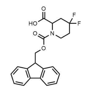 1-(((9H-Fluoren-9-yl)methoxy)carbonyl)-4,4-difluoropiperidine-2-carboxylic acid|CS-1347442