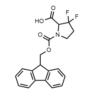 1-(((9H-Fluoren-9-yl)methoxy)carbonyl)-3,3-difluoropyrrolidine-2-carboxylic acid|CS-1347445