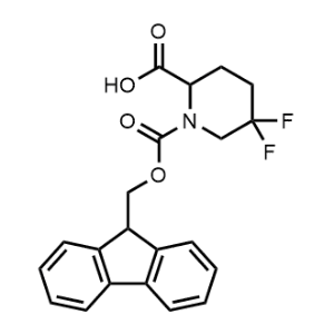 1-(((9H-Fluoren-9-yl)methoxy)carbonyl)-5,5-difluoropiperidine-2-carboxylic acid|CS-1347447