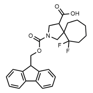 2-(((9H-Fluoren-9-yl)methoxy)carbonyl)-6,6-difluoro-2-azaspiro[4.6]undecane-4-carboxylic acid|CS-1347458