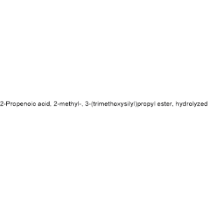 2-Propenoic acid, 2-methyl-, 3-(trimethoxysilyl)propyl ester, hydrolyzed|CS-1347612