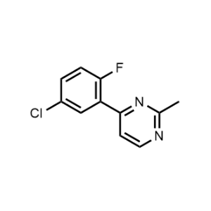 4-(5-Chloro-2-fluorophenyl)-2-methylpyrimidine|CS-1347618