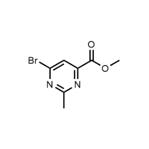 Methyl 6-bromo-2-methylpyrimidine-4-carboxylate|CS-1347628