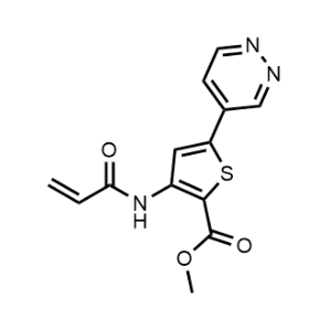 Methyl 3-acrylamido-5-(pyridazin-4-yl)thiophene-2-carboxylate|CS-1347632
