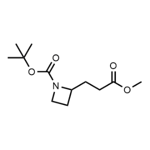 tert-Butyl 2-(3-methoxy-3-oxopropyl)azetidine-1-carboxylate|CS-1347763