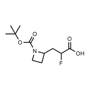 3-(1-(tert-Butoxycarbonyl)azetidin-2-yl)-2-fluoropropanoic acid|CS-1347765