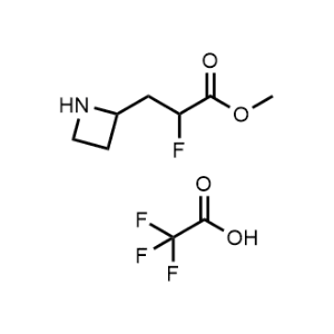 Methyl 3-(azetidin-2-yl)-2-fluoropropanoate 2,2,2-trifluoroacetate|CS-1347768