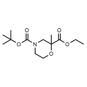 4-(tert-Butyl) 2-ethyl 2-methylmorpholine-2,4-dicarboxylate|CS-1347830