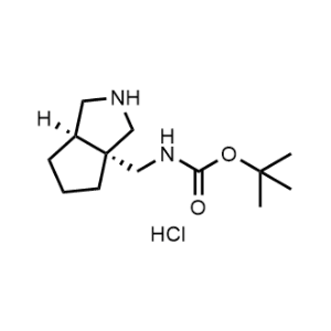 rel-tert-Butyl (((3aR,6aR)-hexahydrocyclopenta[c]pyrrol-3a(1H)-yl)methyl)carbamate hydrochloride|CS-1347833
