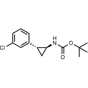 rel-tert-Butyl ((1S,2R)-2-(3-chlorophenyl)cyclopropyl)carbamate|CS-1347847