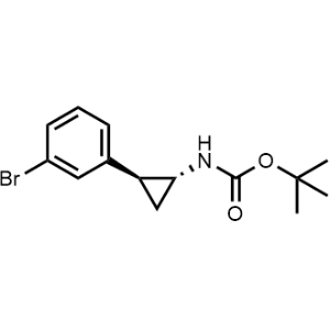 1,1-Dimethylethyl N-[(1R,2S)-2-(3-bromophenyl)cyclopropyl]carbamate|CS-1347848