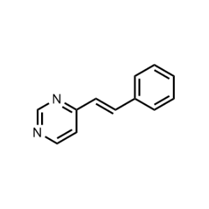 4-[(1E)-2-Phenylethenyl]pyrimidine|CS-1347866