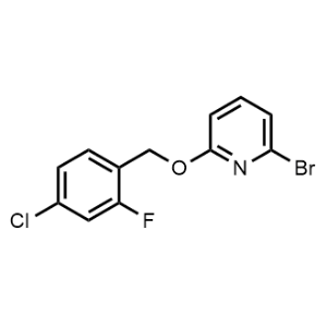2-Bromo-6-((4-chloro-2-fluorobenzyl)oxy)pyridine|CS-1347911