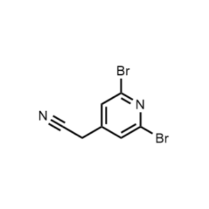 2-(2,6-Dibromopyridin-4-yl)acetonitrile|CS-1347935