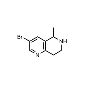3-Bromo-5-methyl-5,6,7,8-tetrahydro-1,6-naphthyridine|CS-1347957