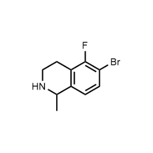 6-Bromo-5-fluoro-1-methyl-1,2,3,4-tetrahydroisoquinoline|CS-1347960