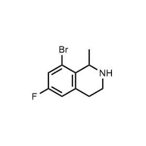 8-Bromo-6-fluoro-1-methyl-1,2,3,4-tetrahydroisoquinoline|CS-1347961